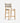 Natural / Serena Pattern / Counter Height